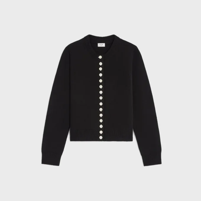 Twinset-Strickjacke aus Heritage-Kaschmir Twinset-Strickjacke aus Heritage-Kaschmir