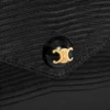 Umschlagbrieftasche mit Kette aus Eidechsenleder