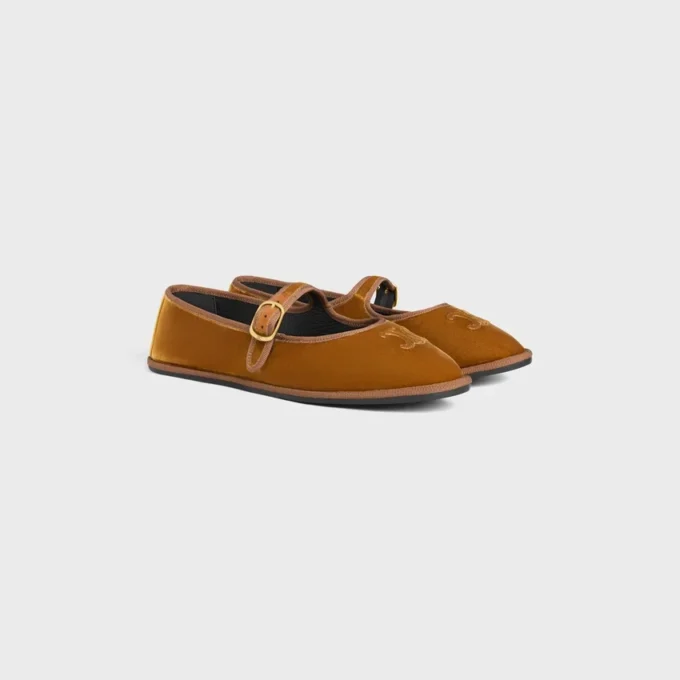 ÈVe Triomphe Ballerina aus Samt ÈVe Triomphe Ballerina aus Samt