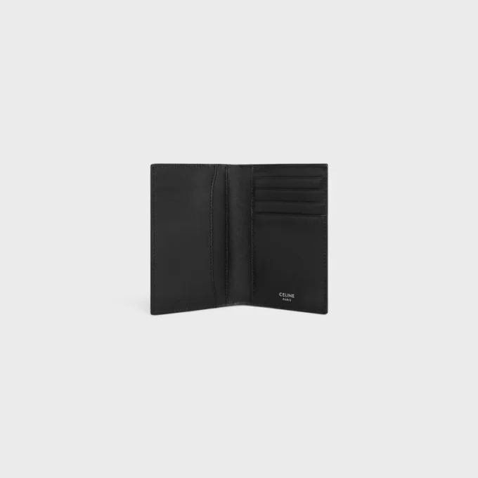 Vertikaler Kartenhalter aus Triomphe Canvas Vertikaler Kartenhalter aus Triomphe Canvas