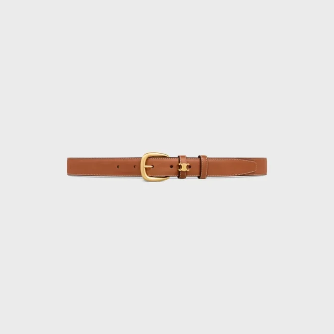 Vivienne-Gürtel 25 mm aus naturbelassenem Kalbsleder Vivienne-Gürtel 25 mm aus naturbelassenem Kalbsleder