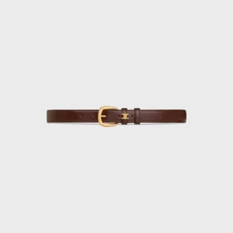Vivienne-Gürtel 25 mm aus Taurillon-Leder