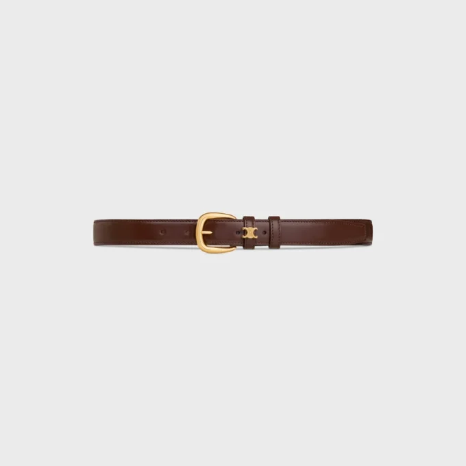 Vivienne-Gürtel 25 mm aus Taurillon-Leder