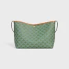 Weiche Shopper-Tasche aus Triomphe Canvas und Kalbsleder Weiche Shopper-Tasche aus Triomphe Canvas und Kalbsleder