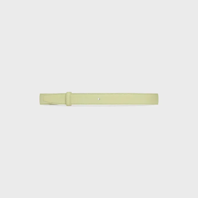 Wendbarer Riemen 25 mm aus glattem und genarbtem Kalbsleder