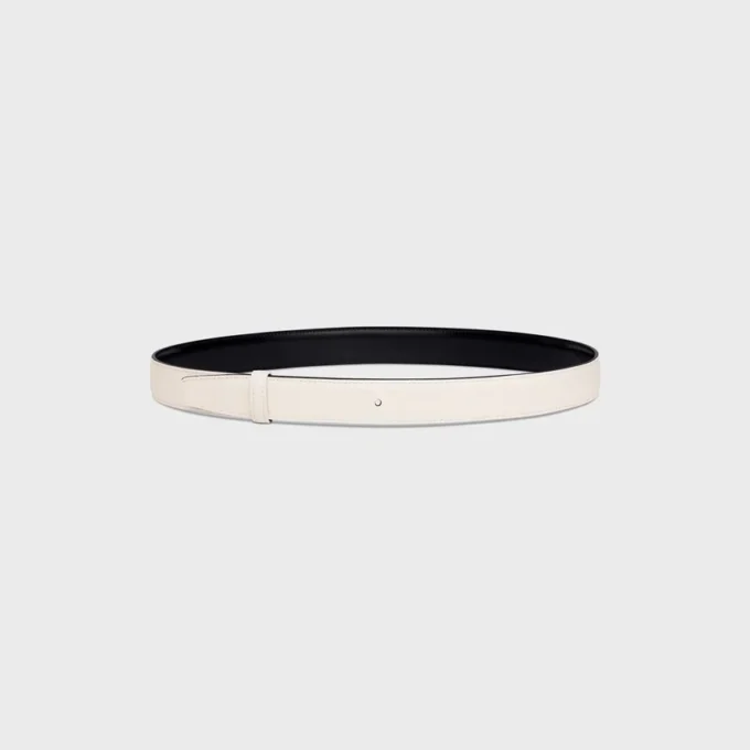 Wendbarer Riemen 25 mm aus Taurillon Wendbarer Riemen 25 mm aus Taurillon