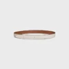 Wendbarer Riemen 25 mm aus Taurillon Wendbarer Riemen 25 mm aus Taurillon