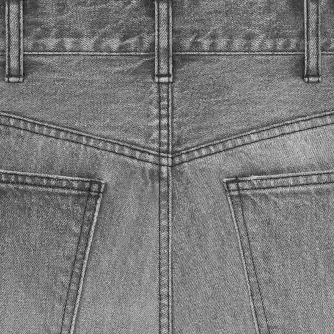 Wesley-Jeans aus Baumwoll-Denim Wesley-Jeans aus Baumwoll-Denim