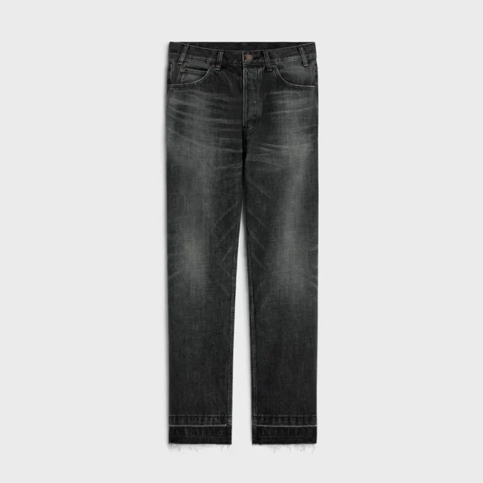 Wesley Jeans aus Black Ice Rinse Wash Denim