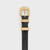 Western-Gürtel 18 mm aus Pythonleder