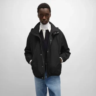 Windjacke aus Nylon-Twill