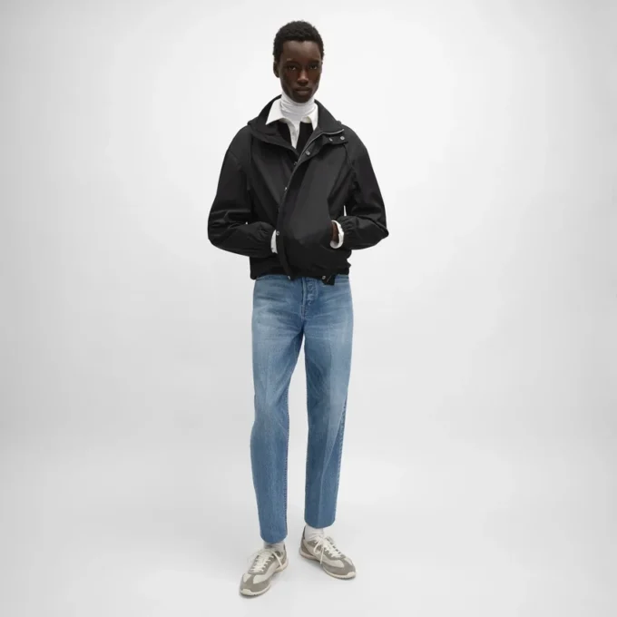 Windjacke aus Nylon-Twill Windjacke aus Nylon-Twill