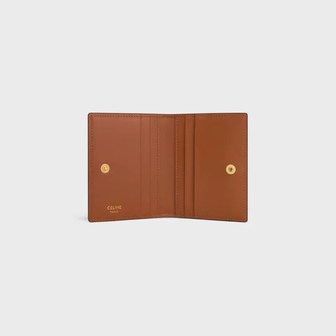 Zweifach gefalteter Kartenhalter Triomphe aus Triomphe Canvas